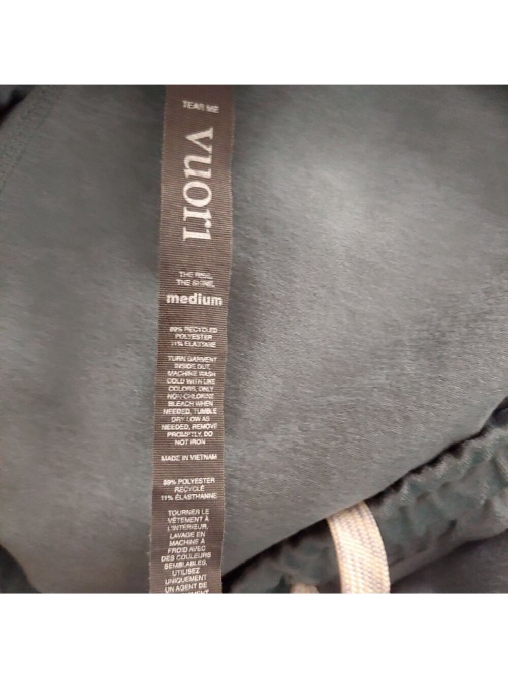 Vuori Performance Jogger Women Athletic Lounge M Pants DreamKnit Athleisure Mist - Picture 7 of 8